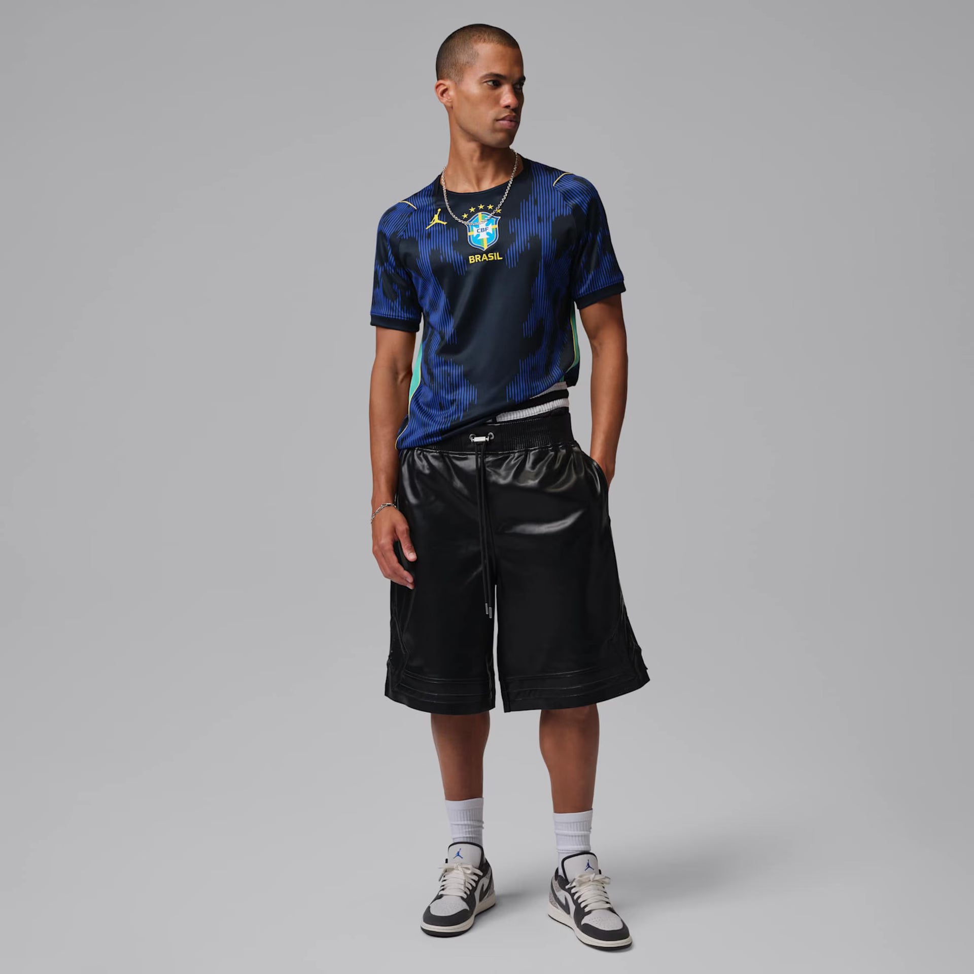 Camisa Brasil Jordan II 2026/27 Torcedor Pro